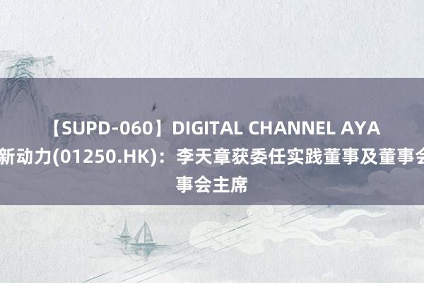 【SUPD-060】DIGITAL CHANNEL AYA 山高新动力(01250.HK)：李天章获